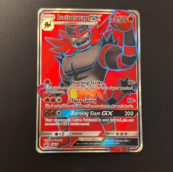 Pokemon Incineroar GX Full Art Promo Holo SM Set SM38 Stage 2 Beast 250 HP - Image 1