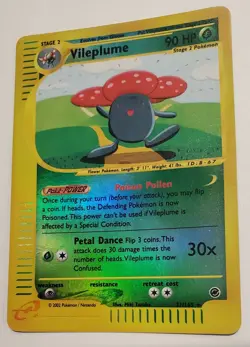 Vileplume 31/165 Expedition Holo Rare Pokemon Card Never Played - Image 1