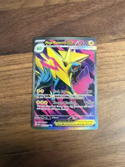Mega Manectric ex 158/132 Ultra Rare Mega Evolution Pokemon Near Mint - Image 1