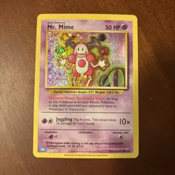 Pokemon Classic Collection Mr. Mime CLB 013/034 Holo - Image 1