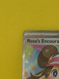 Rosa’s Encouragement 123/088 Special Illustration Rare Pokemon TCG Perfect Order - Image 3