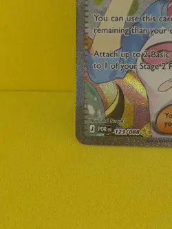 Rosa’s Encouragement 123/088 Special Illustration Rare Pokemon TCG Perfect Order - Image 5