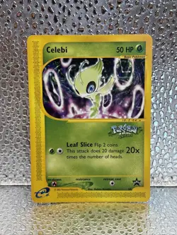 Pokemon TCG - Celebi - Pokemon 4 Ever - Wizards Black Star Promos LP+ - Image 2