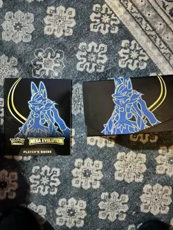Pokemon TCG Mega Evolution Lucario Etb Box And Accessories ! Quick Shipping - Image 1