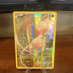 Pokemon TCG Mew Promo Holo XY110 XY 70 HP Basic Psychic - Image 1