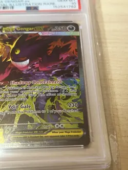 🚨2026 POKEMON ASC EN-ASCENDED HEROES #284 MEGA GENGAR EX PSA 10🔥 - Image 2