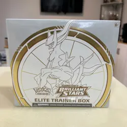 Pokemon TCG Sword & Shield Brilliant Stars Elite Trainer Box ETB Sealed - Image 1