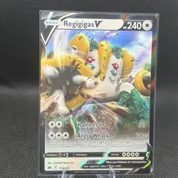REGIGIGAS V 113/159 - Pokemon TCG - CROWN ZENITH ULTRA RARE - NEAR MINT! - Image 1