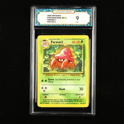 TQG 9 MINT 2000 Pokemon ENG Parasect #55/130 U - Image 1