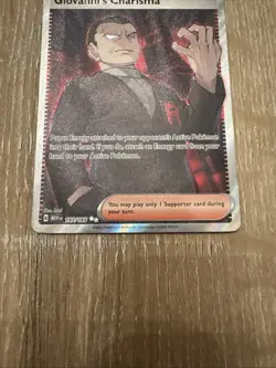 Pokemon - Giovanni's Charisma SR 197/165 - Scarlet & Violet 151 NM - Image 2