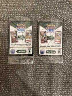 Pokemon Prismatic Evolutions Stamped Promo Lot 2 Sylveon Flareon NM - Sealed - Image 2