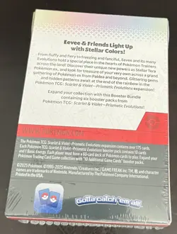 Pokemon Prismatic Evolutions Booster Bundle Box Factory Sealed! - Image 3