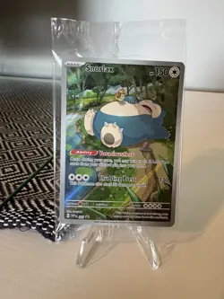 SEALED Pokemon Snorlax SVP051 Pokemon 151 SV Black Star Promo NM English TCG (c) - Image 1