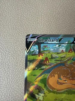 Pokemon Charizard V Ultra-Premium Coll. Full Alt Art Black Star Promo SWSH260 - Image 2