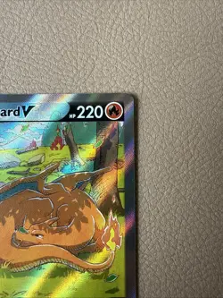 Pokemon Charizard V Ultra-Premium Coll. Full Alt Art Black Star Promo SWSH260 - Image 3