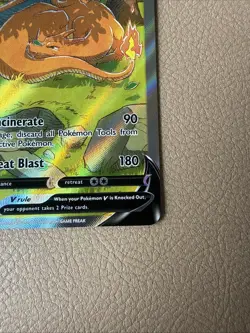 Pokemon Charizard V Ultra-Premium Coll. Full Alt Art Black Star Promo SWSH260 - Image 4