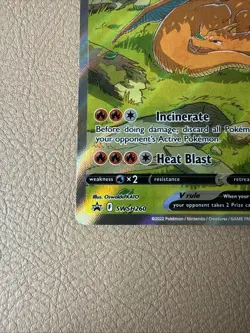 Pokemon Charizard V Ultra-Premium Coll. Full Alt Art Black Star Promo SWSH260 - Image 5