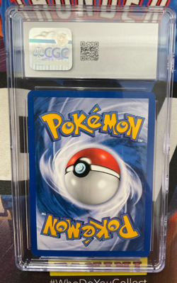 1999 Pokemon Dark Gyarados Team Rocket 8/82 League Prerelease Promo Holo CGC 8.5 - Image 2