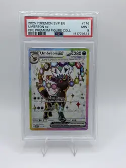 Pokemon Umbreon ex SVP176 Scarlet & Violet Promo Holo EX PSA 9 English TCG 2025 - Image 1
