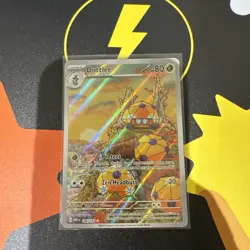 Pokemon TCG Dottler 184/182 Paradox Rift Illustration Rare Near Mint best - Image 1