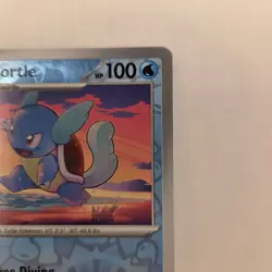 Wartortle 008/165 Reverse Holo Scarlet & Violet 151 Pokemon TCG NM - Image 4