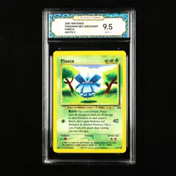 TQG 9.5 MINT+ 2001 Pokemon ENG Pineco #61/75 C - Image 1