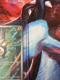 Pokemon Emolga 112/086 Illustration Rare SV: Black Bolt NM/M+ #3 - Image 3