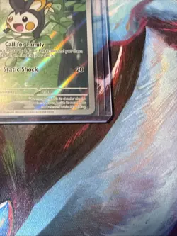 Pokemon Emolga 112/086 Illustration Rare SV: Black Bolt NM/M+ #3 - Image 4