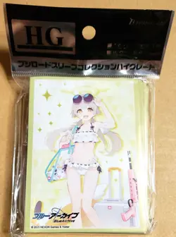 Blue Archive Hifumi Swimsuit Sleeve Set Trading Card - Image 1