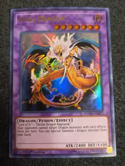 King Dragun - DUOV-EN077 - Ultra Rare - 1st Edition YuGiOh LP - Image 1