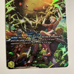 One Piece Zeus (SP) - Adventure on Kami's Island (OP15-EB04) ENGLISH NM - Image 2