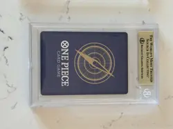 Bandai One Piece CCG Sabo OP13-120 Carrying on His Will Manga Art Beckett 9.5 - Image 4