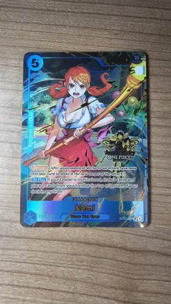 One Piece TCG Nami OP11-054 Japanese 3rd Anniversary English ✅ - Image 1