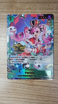One Piece TCG Perona OP12-034 Japanese 3rd Anniversary English ✅ - Image 1