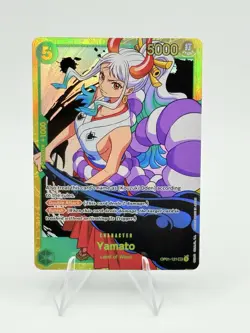 Yamato OP01-121 Secret Rare SEC One Piece TCG Romance Dawn English - Image 1