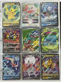 Pokemon Card Collection Binder Lot SIR 151 Holo Rare First Partner Bulbasaur - Image 1