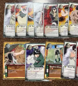 Lot Of 19 Naruto 2002 TCG Trading Card Game Cards Masashi Kishimoto Anime - Image 2