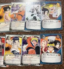 Lot Of 19 Naruto 2002 TCG Trading Card Game Cards Masashi Kishimoto Anime - Image 4