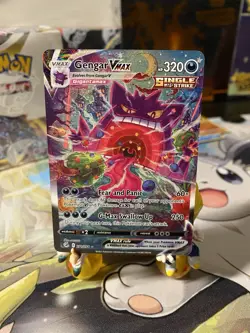 Gengar VMAX 271/264 Alt Art Secret Rare Fusion Strike Pokemon Card - Image 2