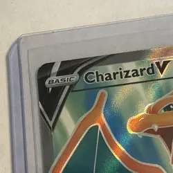Charizard V Full Art Ultra Rare Holo Pokemon Card Brilliant Stars 153/172 HP 220 - Image 3