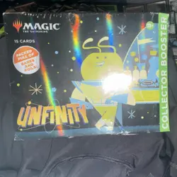 Magic: The Gathering Unfinity Collector Booster Box 15 Cards English 2022 - Image 1