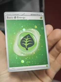 HD Grass Energy Cosmos Holo w/ Mew Tail Swirl💫 SVE 001 151 Pokemon Card LP - Image 2