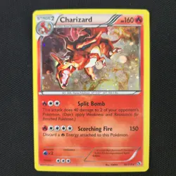 Charizard 19/113 Legendary Treasures Cosmos Holo Promo Nintendo Pokemon Card - Image 4