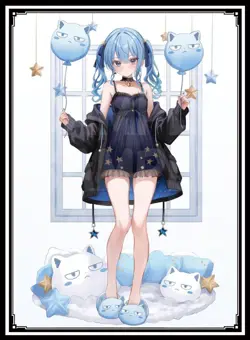 Hololive Trading Card Sleeve Holo Star Tend Suichan Unopened Regular - Image 1