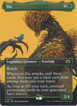 MTG: Modern Horizons 3: Borderless Six: Lightly Played Condition - Image 1