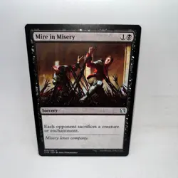 Mire in Misery 19 Uncommon Commander 2019 Magic: The Gathering Lightly Played - Image 1