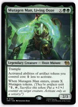 Mutagen Man, Living Ooze TMT 0124 Magic: The Gathering R NM - Image 1