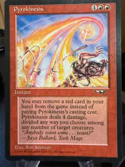 MTG Magic the Gathering Alliances Pyrokinesis 1510 - Image 1