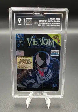 Eddie Brock (0233) (Borderless) Marvel's Spider-Man Foil TAG 9 Magic MTG - Image 2