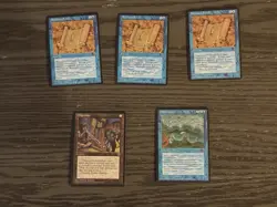 1995 MTG Homelands Lot Of ~230 LP Merchant Scrolls 3x, Didgeridoo And More - Image 2